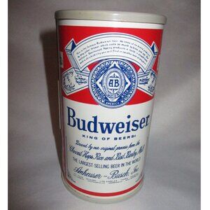 Vintage Budweiser Beer Can Shaped AM Transistor Radio 7-2792 (P4792)